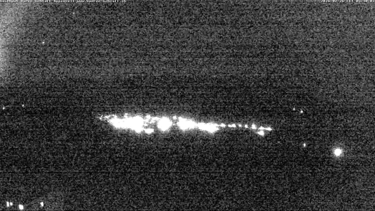 Archived image Webcam Appenzell in Switzerland