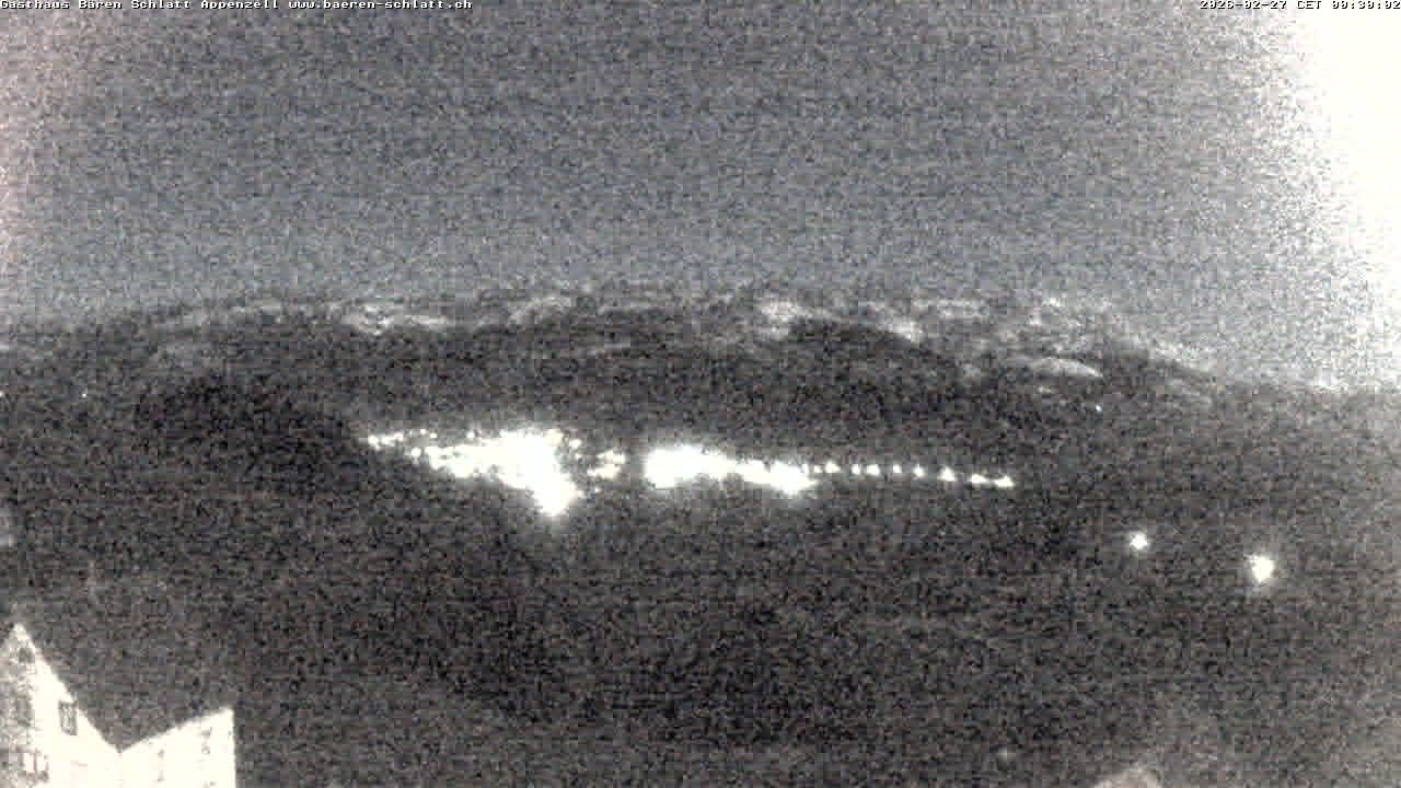 Archived image Webcam Appenzell in Switzerland