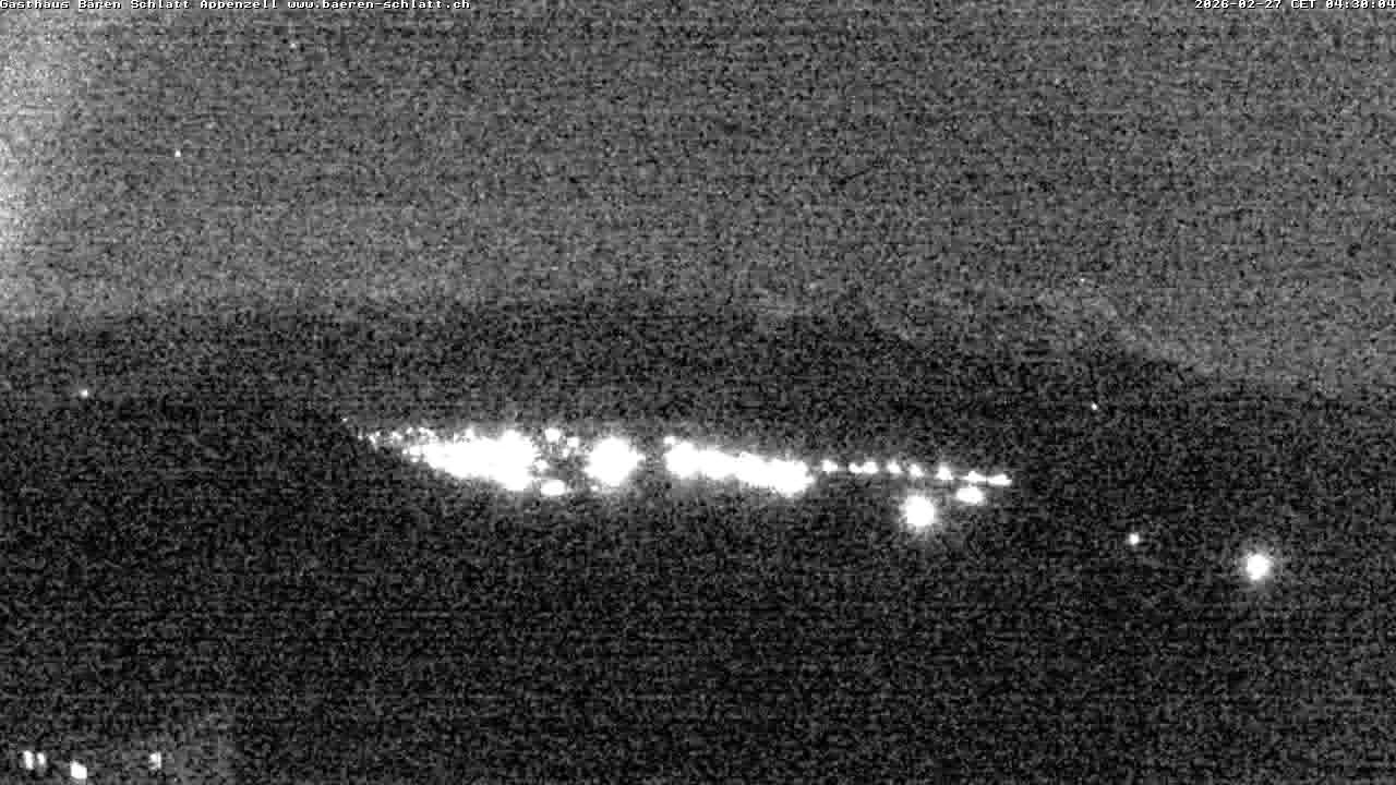 Archived image Webcam Appenzell in Switzerland