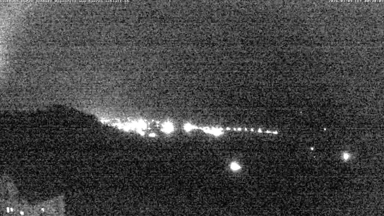 Archiv Foto Webcam Panoramablick über Appenzell