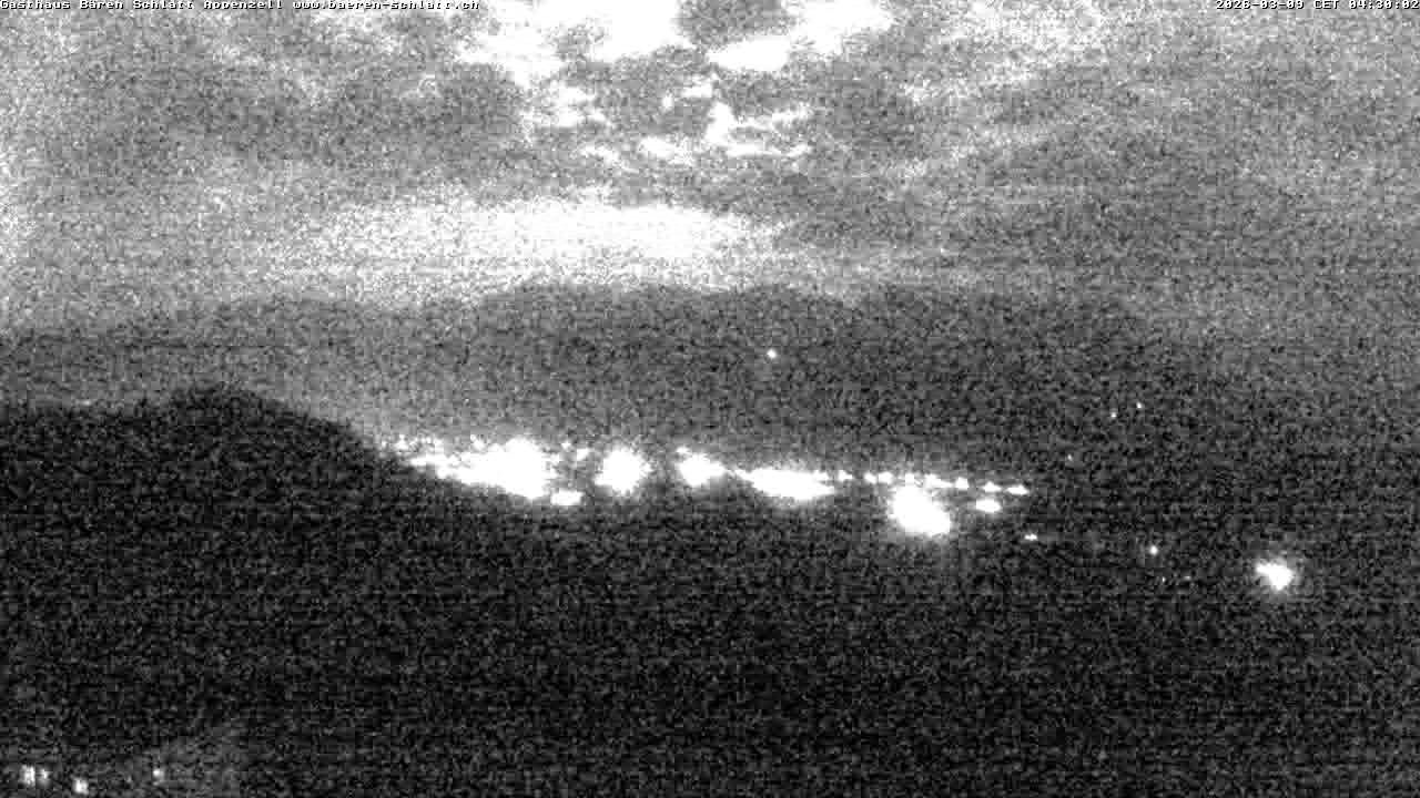 Archiv Foto Webcam Panoramablick über Appenzell