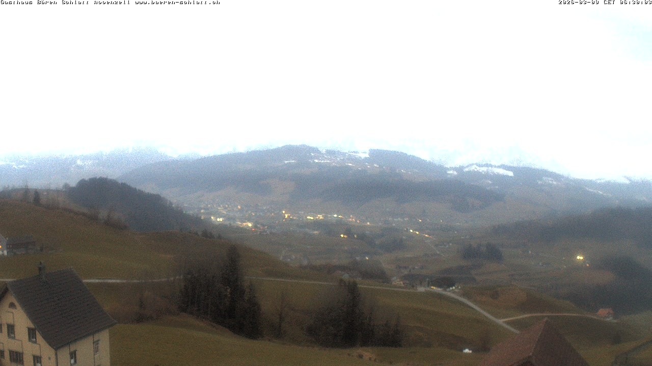 Archiv Foto Webcam Panoramablick über Appenzell