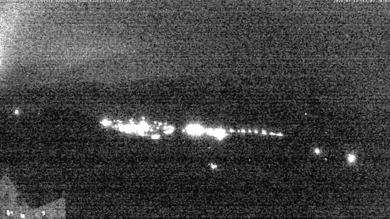 Archiv Foto Webcam Panoramablick über Appenzell