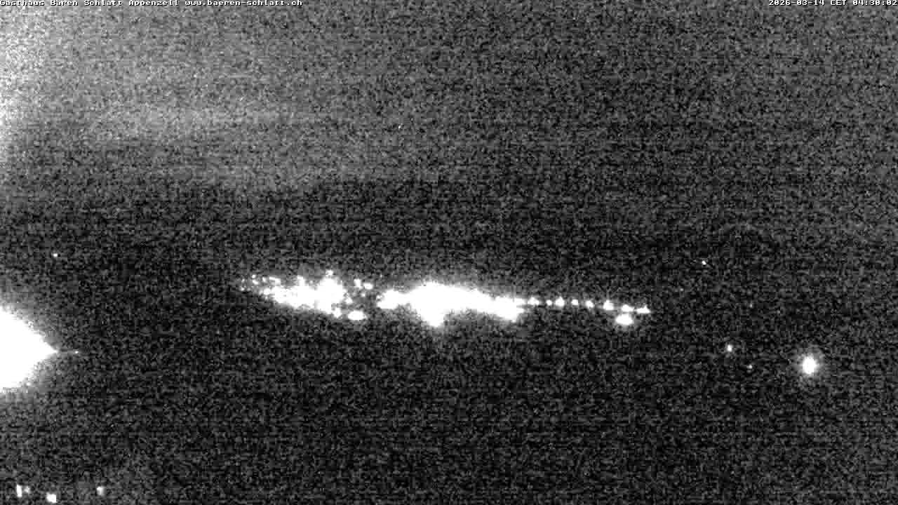 Archiv Foto Webcam Panoramablick über Appenzell