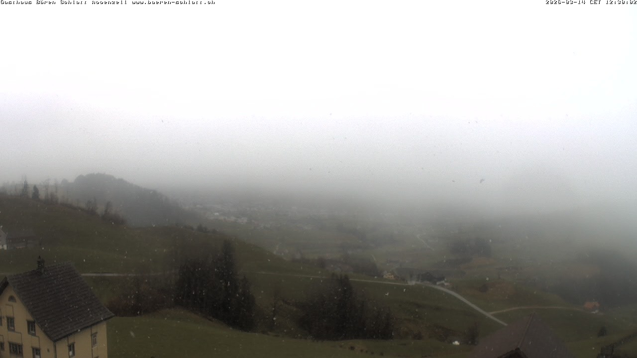 Archiv Foto Webcam Panoramablick über Appenzell