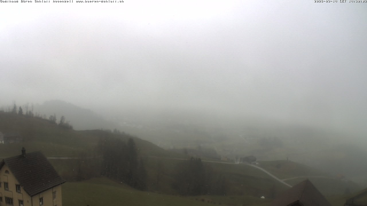 Archiv Foto Webcam Panoramablick über Appenzell