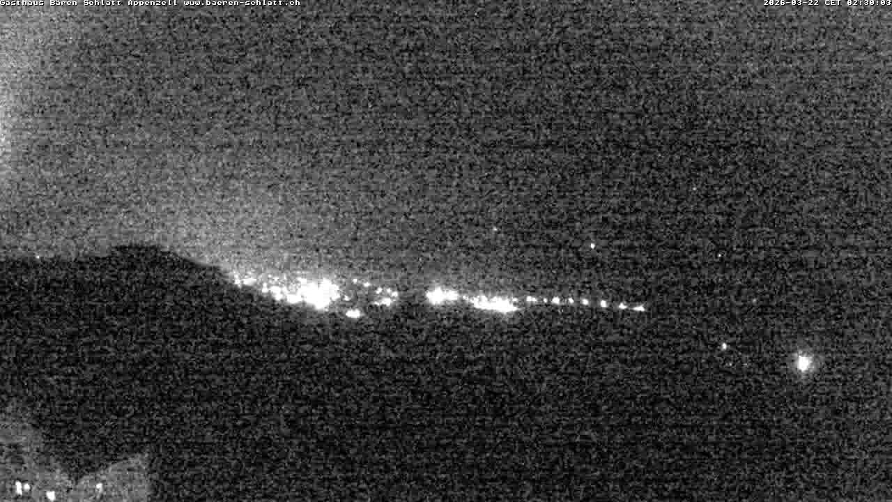 Archived image Webcam Appenzell in Switzerland