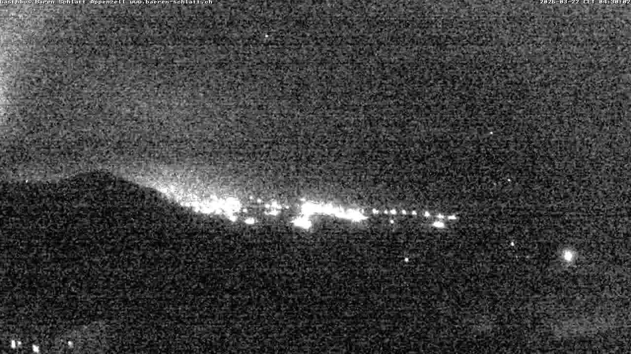 Archived image Webcam Appenzell in Switzerland