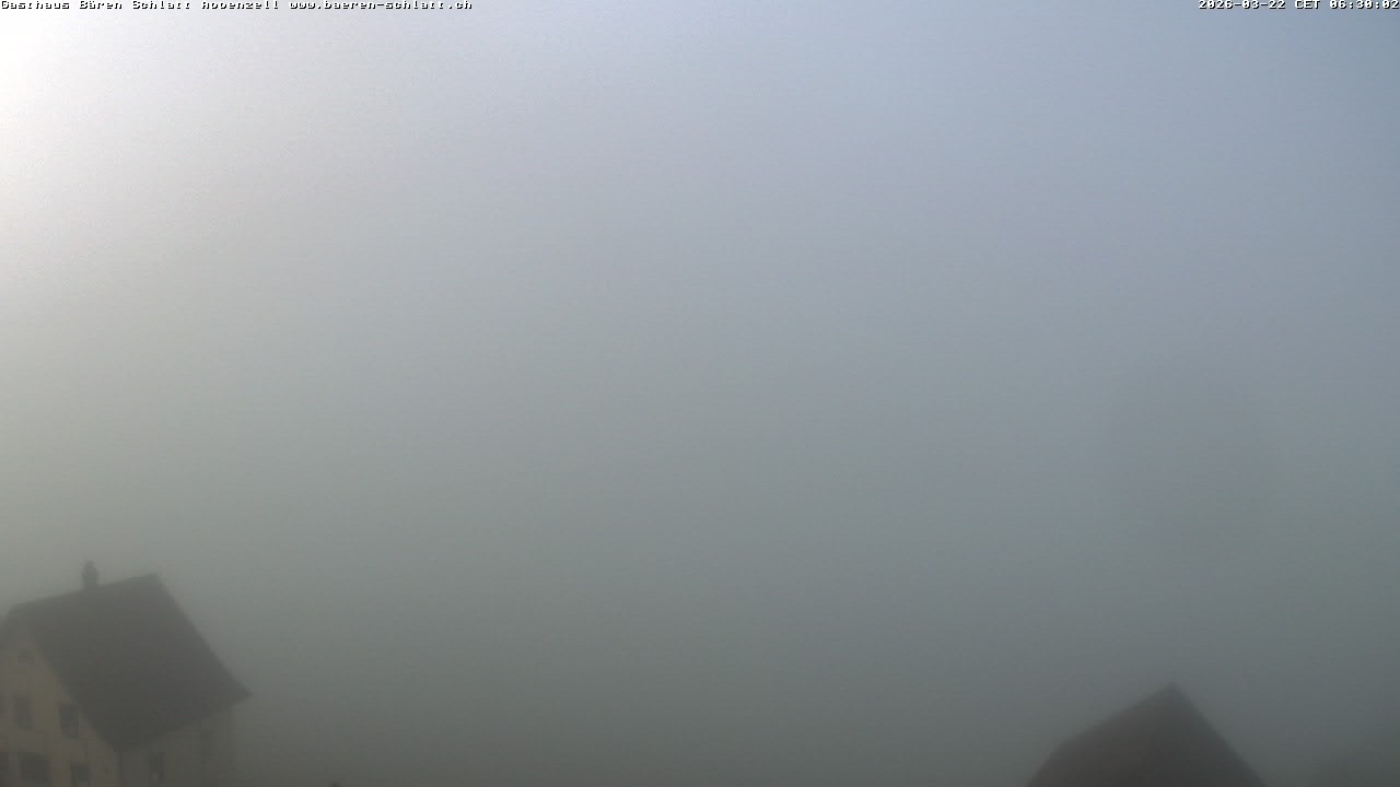 Archived image Webcam Appenzell in Switzerland