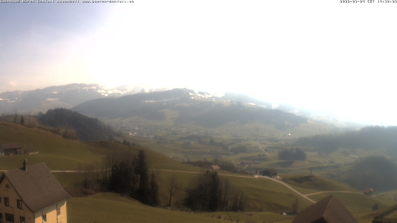 Archiv Foto Webcam Panoramablick über Appenzell