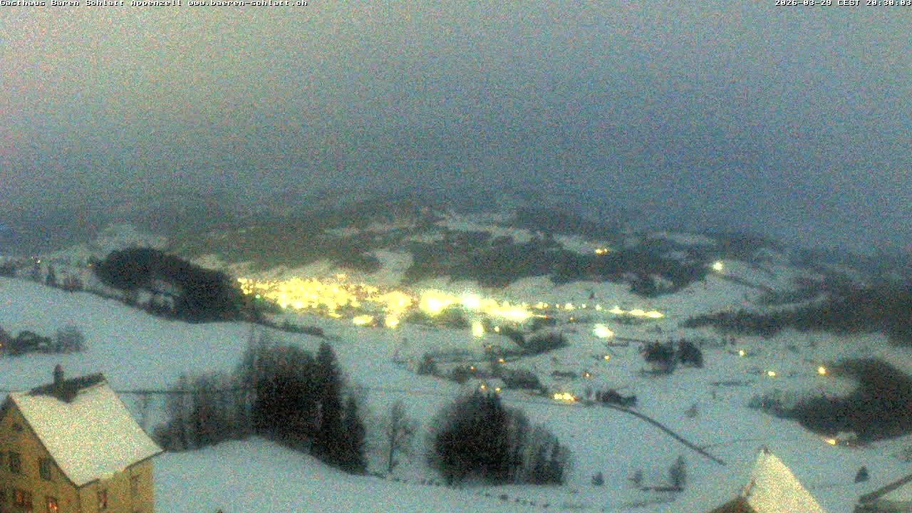 Archiv Foto Webcam Panoramablick über Appenzell