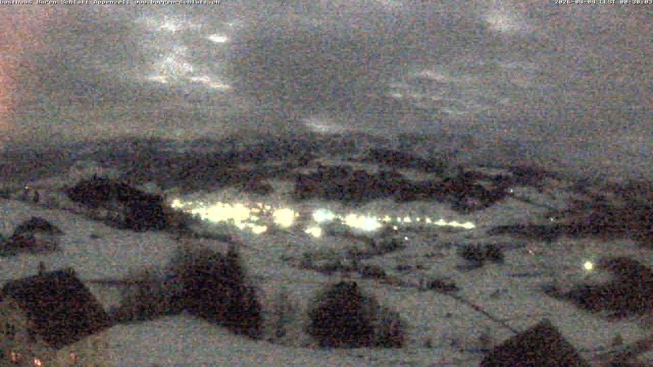 Archiv Foto Webcam Panoramablick über Appenzell