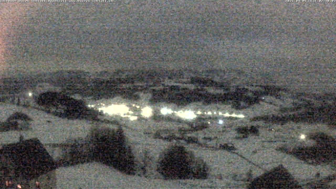 Archiv Foto Webcam Panoramablick über Appenzell