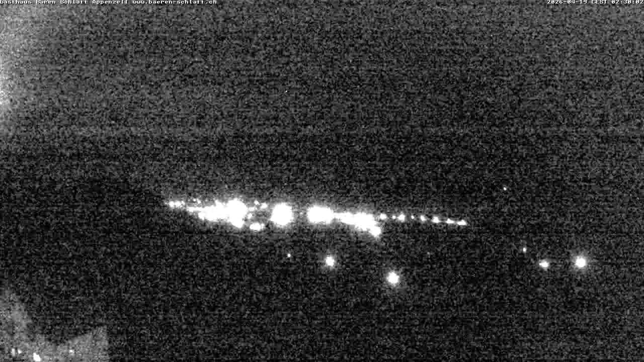 Archiv Foto Webcam Panoramablick über Appenzell