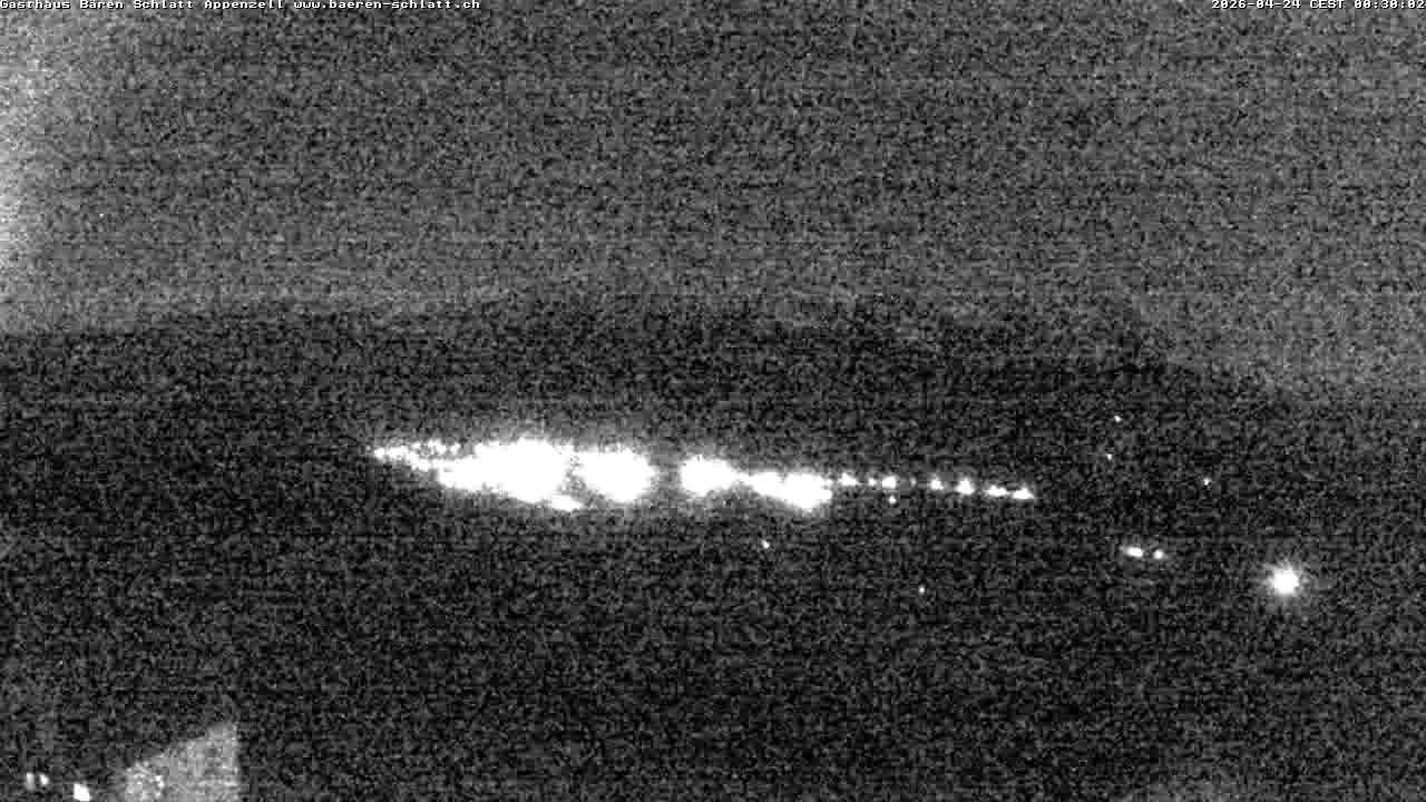 Archiv Foto Webcam Panoramablick über Appenzell