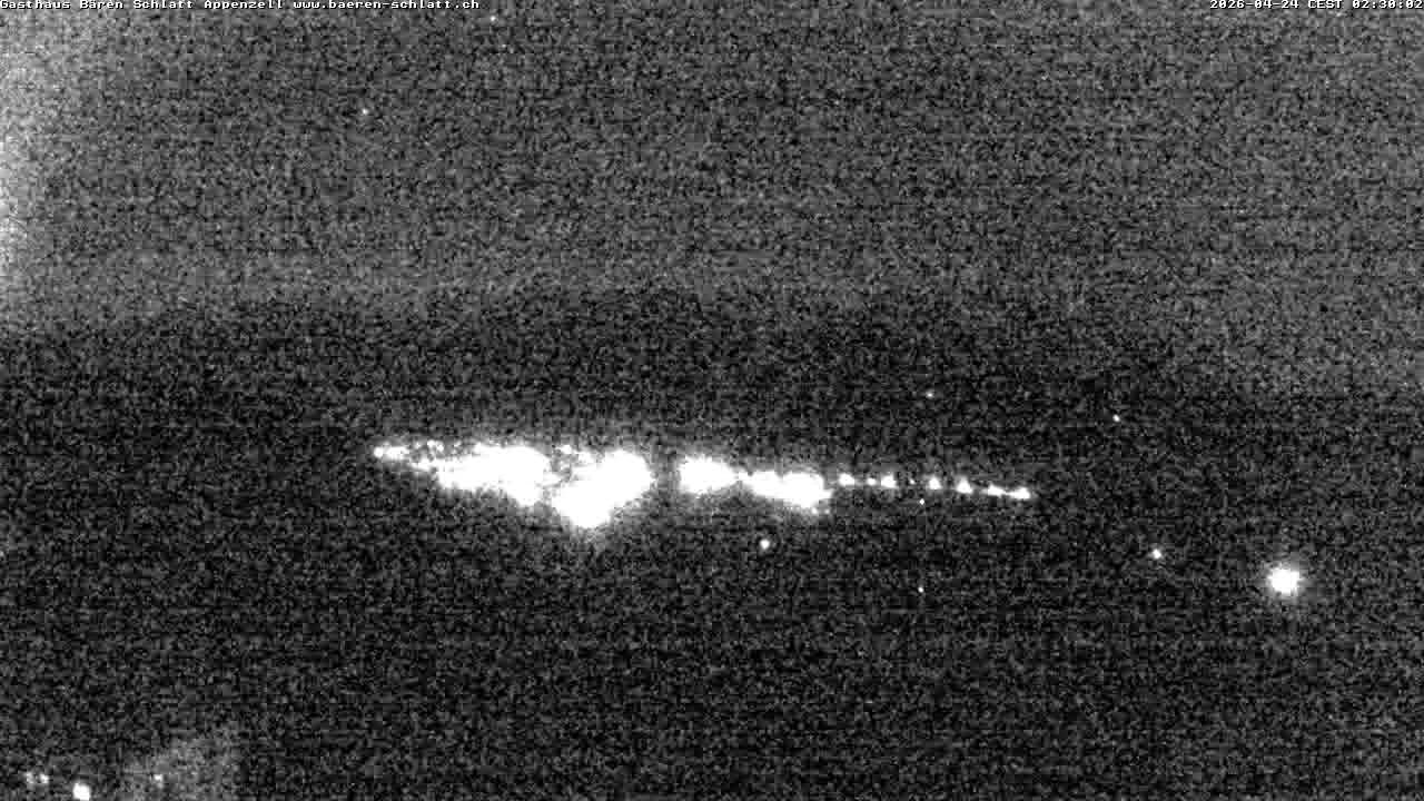 Archiv Foto Webcam Panoramablick über Appenzell