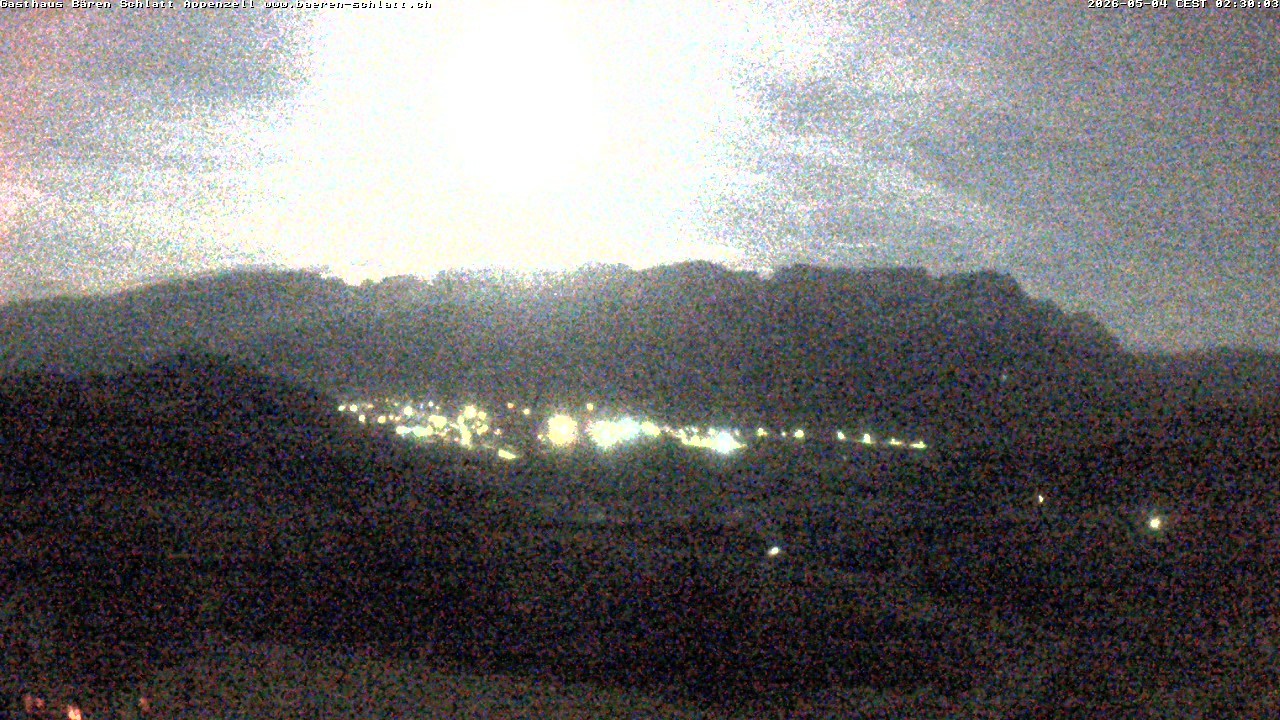Archived image Webcam Appenzell in Switzerland