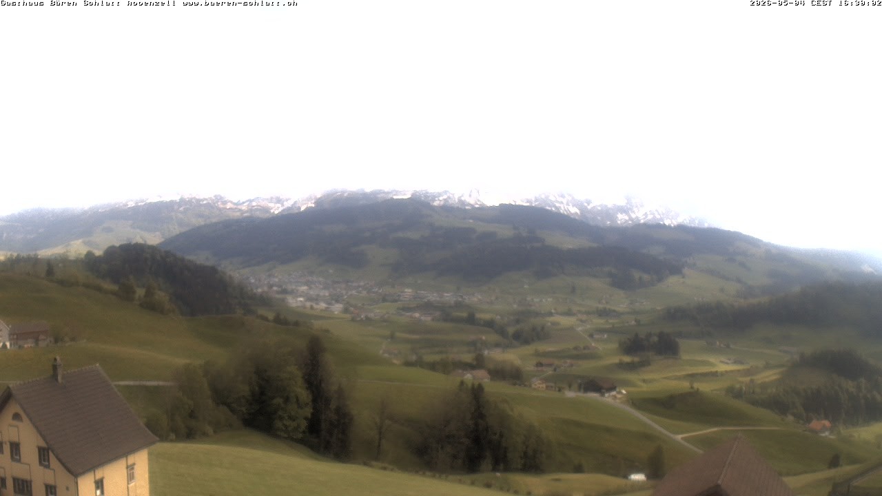 Archived image Webcam Appenzell in Switzerland