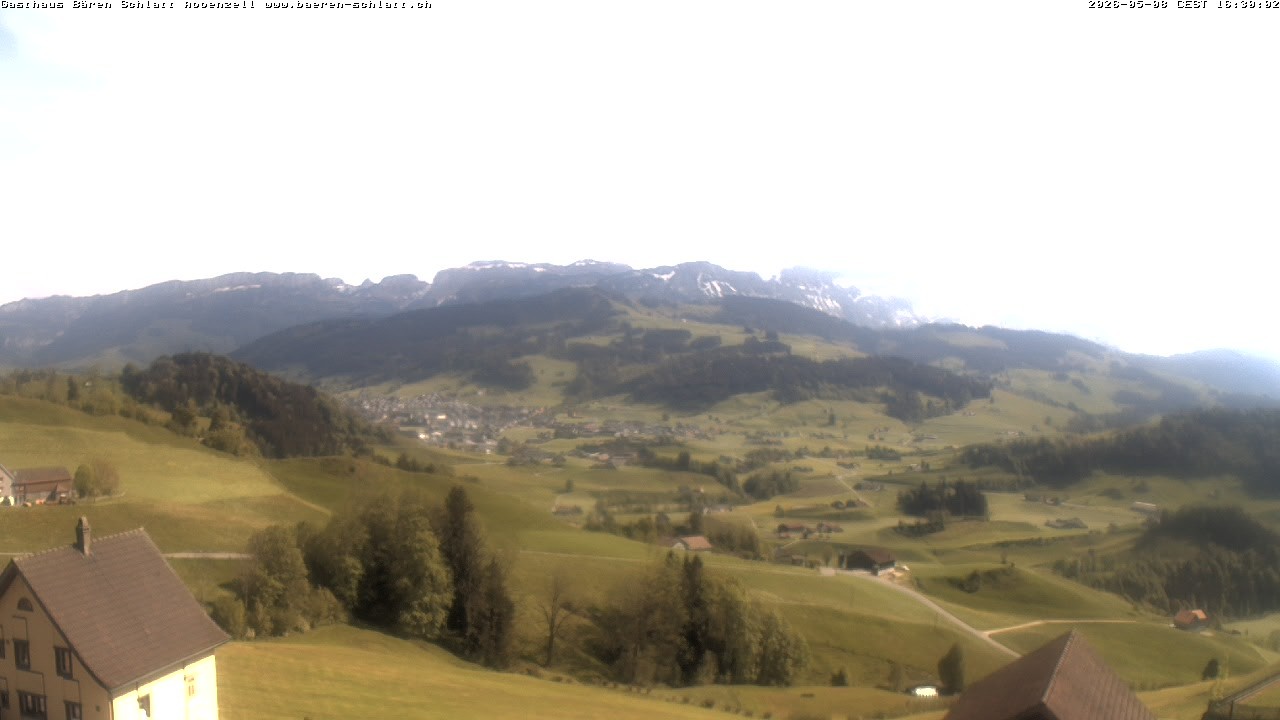 Archived image Webcam Appenzell in Switzerland