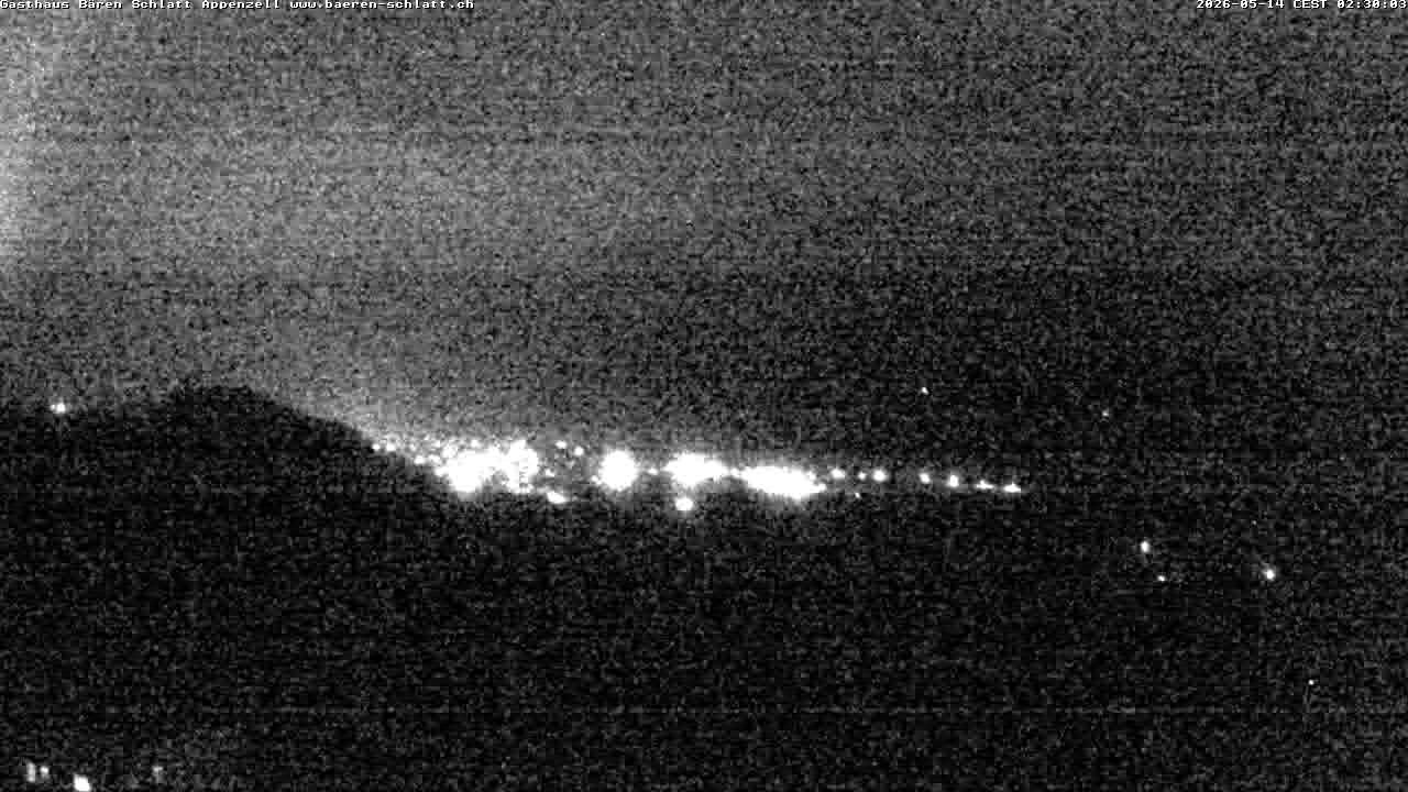 Archived image Webcam Appenzell in Switzerland