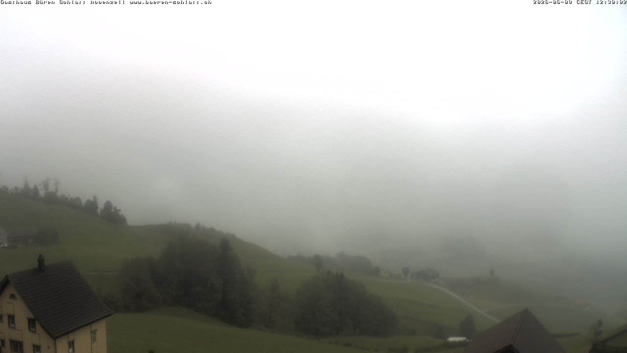 Archiv Foto Webcam Panoramablick über Appenzell