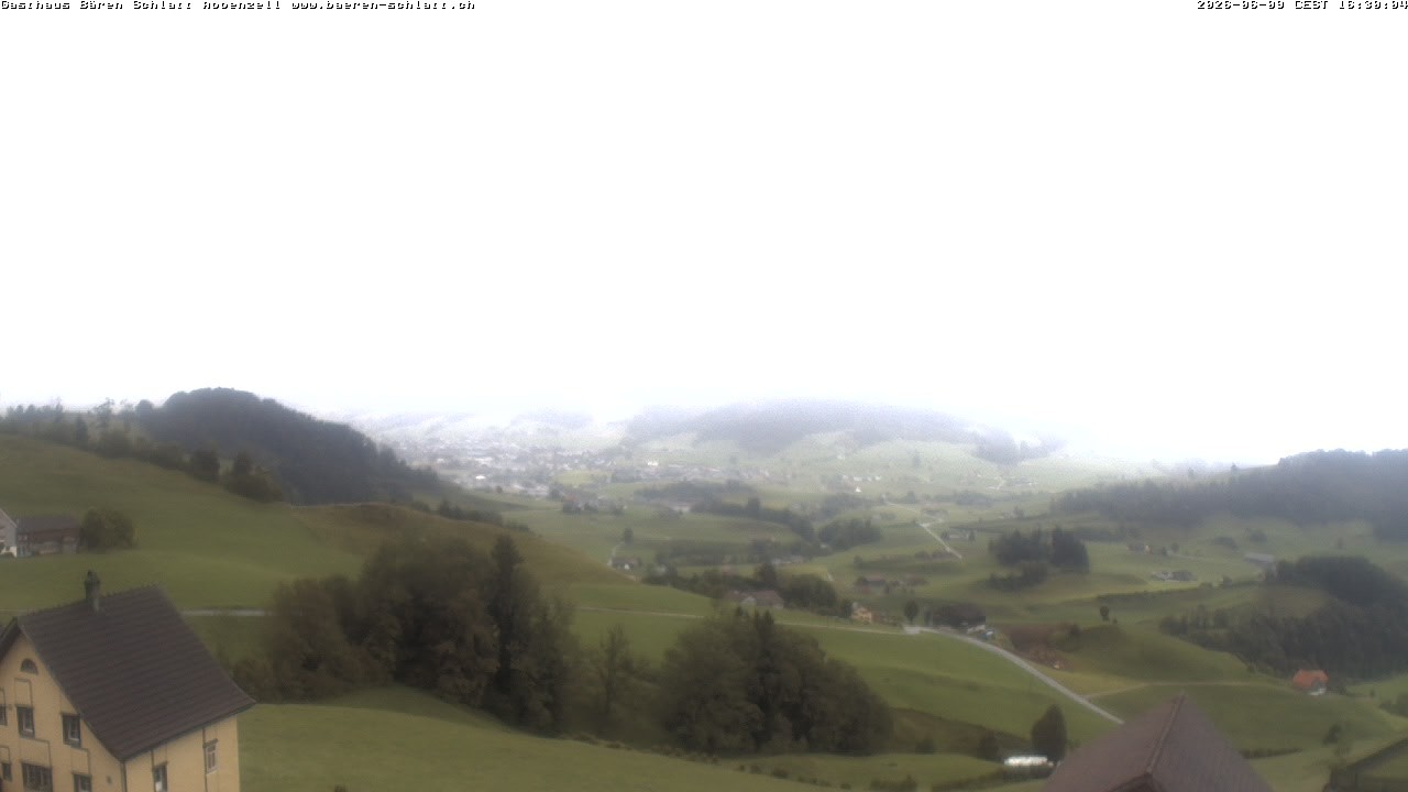 Archiv Foto Webcam Panoramablick über Appenzell