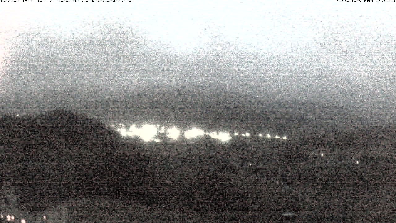 Archived image Webcam Appenzell in Switzerland