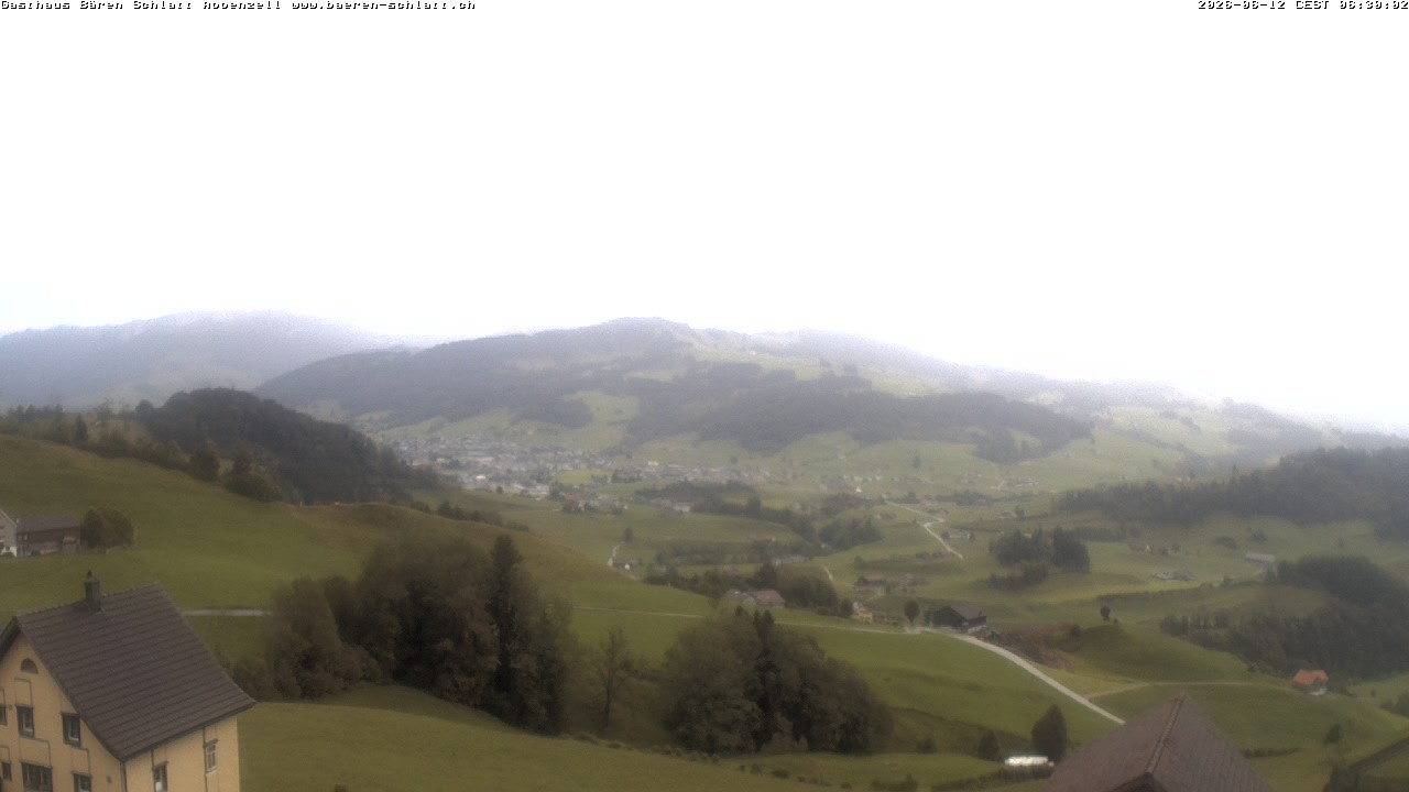 Archived image Webcam Appenzell in Switzerland