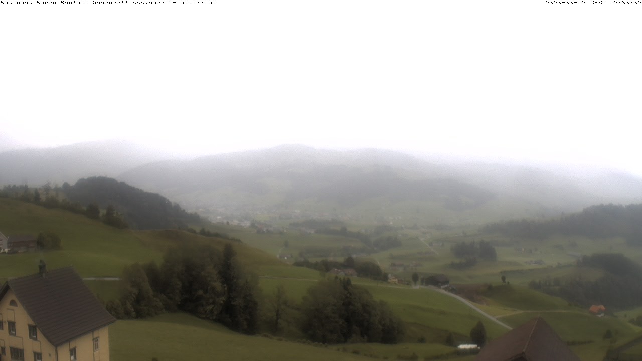 Archived image Webcam Appenzell in Switzerland