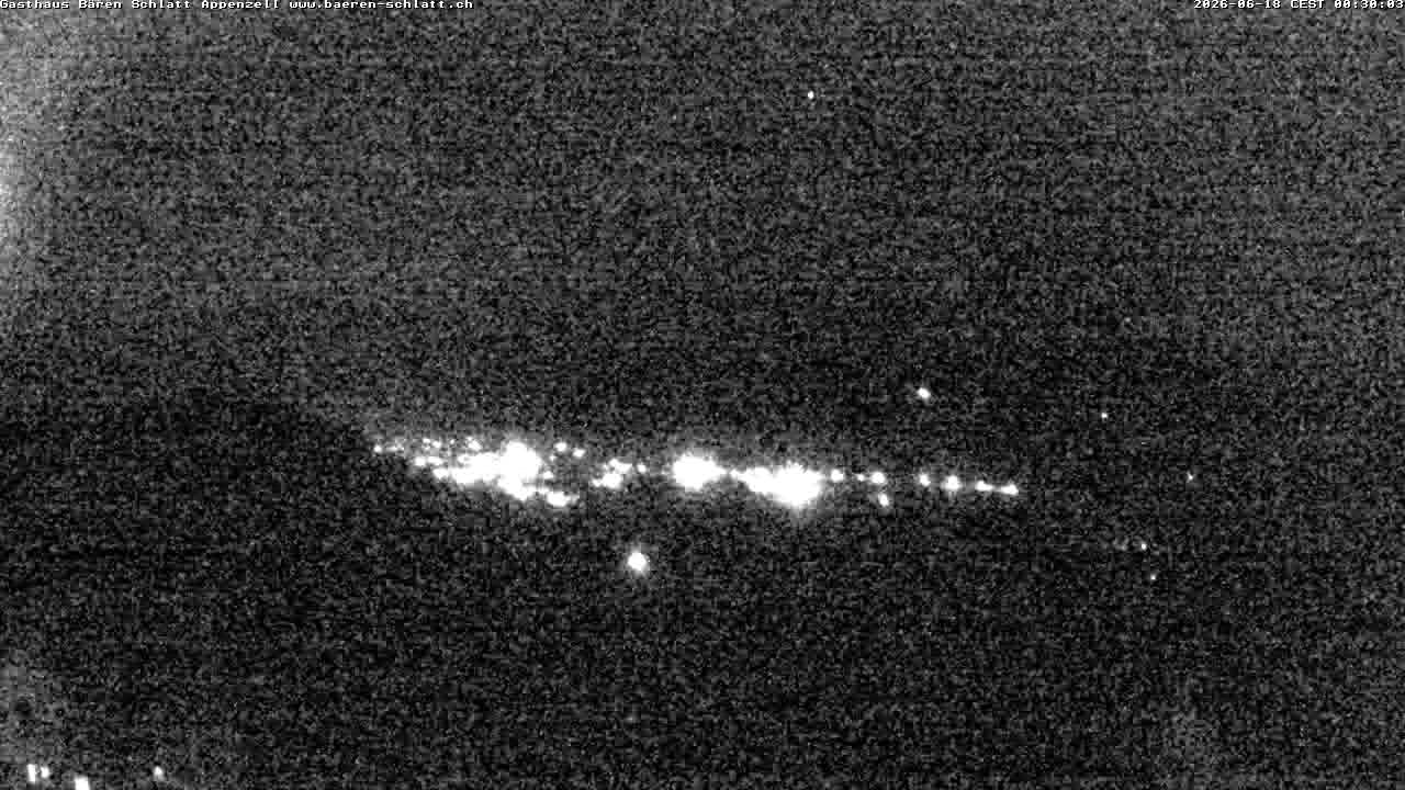 Archiv Foto Webcam Panoramablick über Appenzell