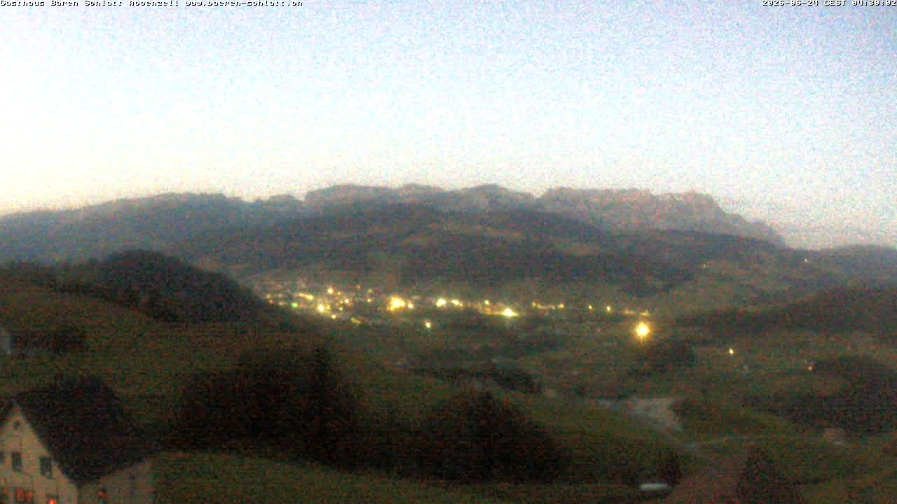 Archiv Foto Webcam Panoramablick über Appenzell