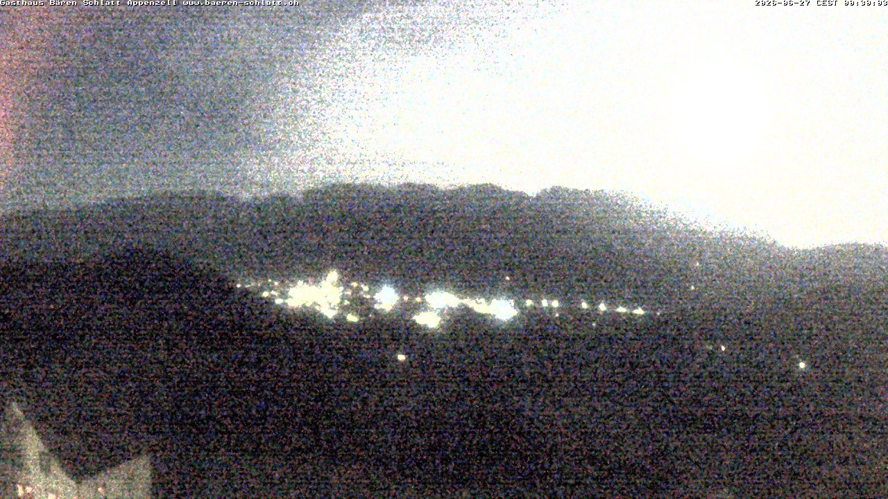 Archived image Webcam Appenzell in Switzerland