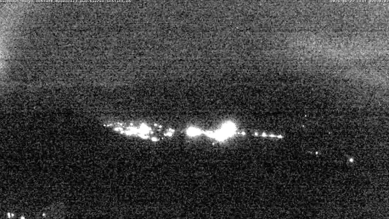 Archived image Webcam Appenzell in Switzerland