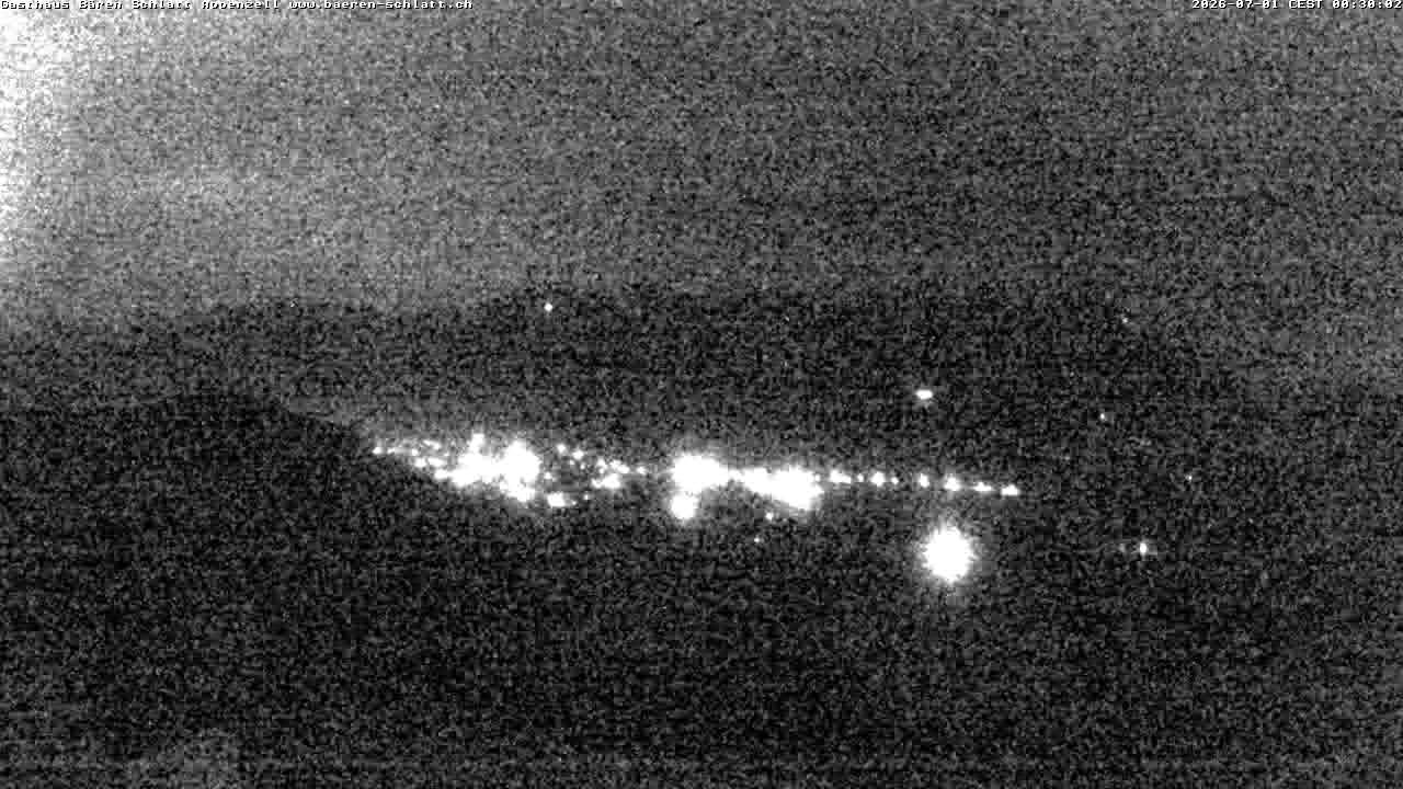 Archiv Foto Webcam Panoramablick über Appenzell