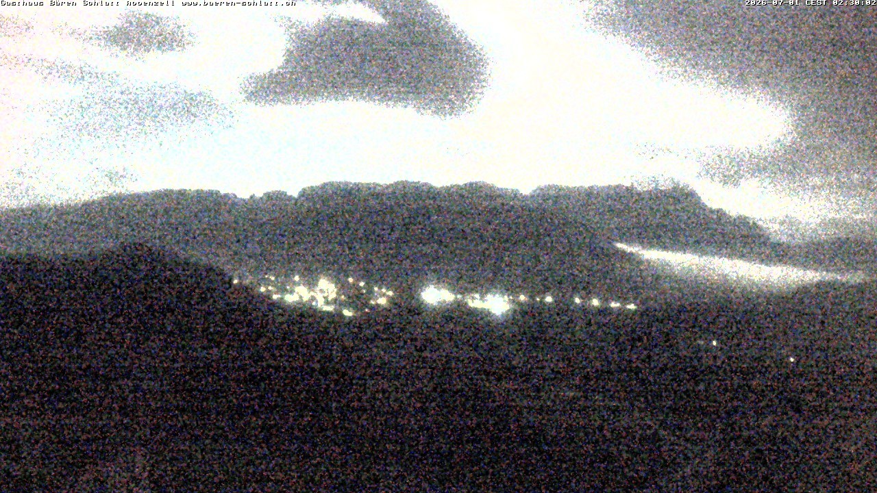 Archiv Foto Webcam Panoramablick über Appenzell