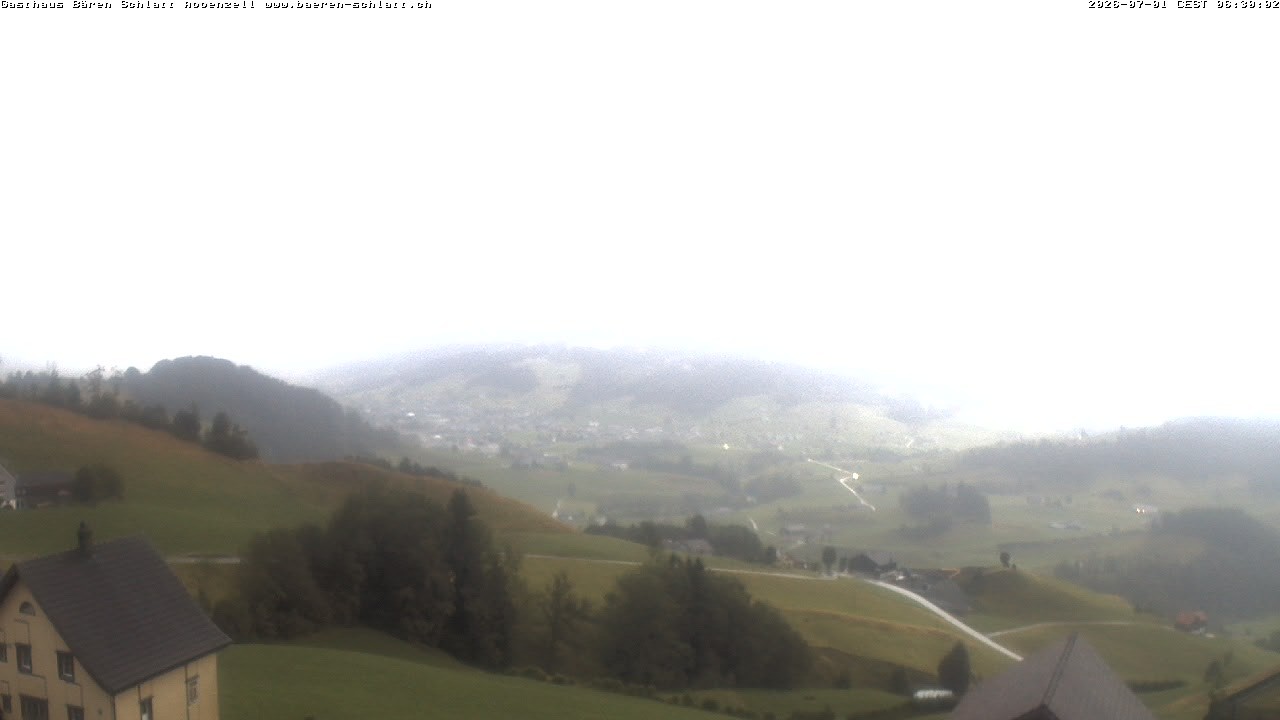 Archiv Foto Webcam Panoramablick über Appenzell
