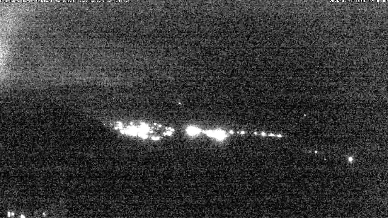 Archiv Foto Webcam Panoramablick über Appenzell