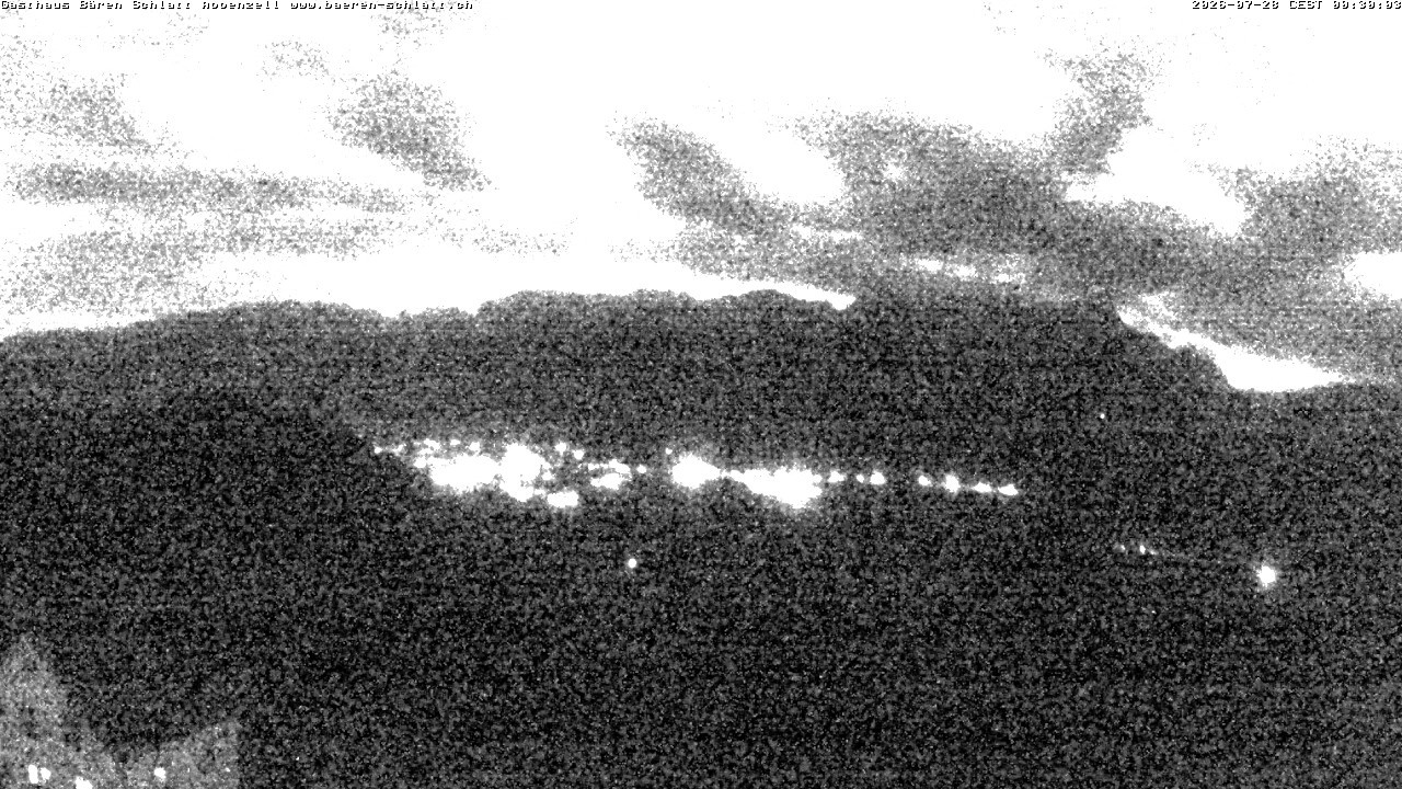 Archiv Foto Webcam Panoramablick über Appenzell