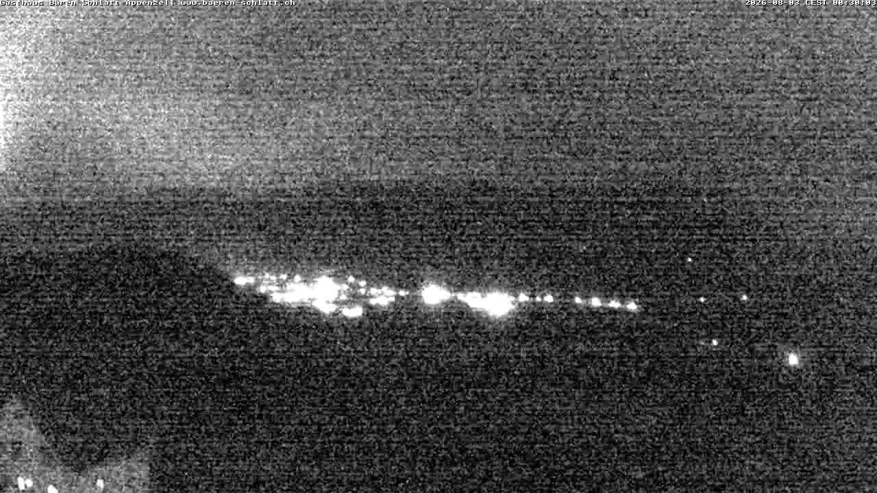 Archived image Webcam Appenzell in Switzerland
