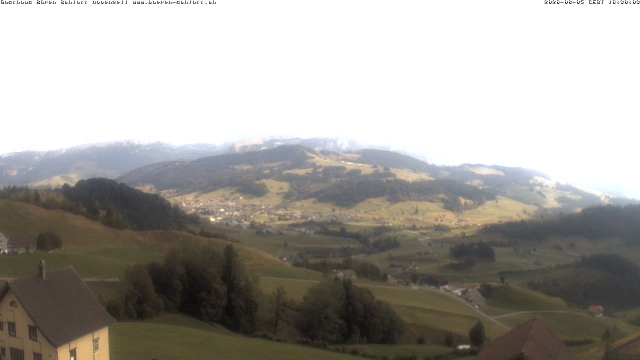 Archiv Foto Webcam Panoramablick über Appenzell