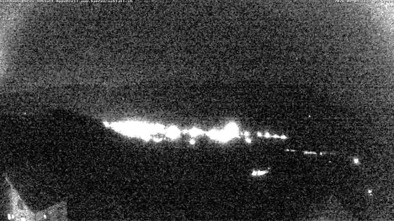 Archiv Foto Webcam Panoramablick über Appenzell