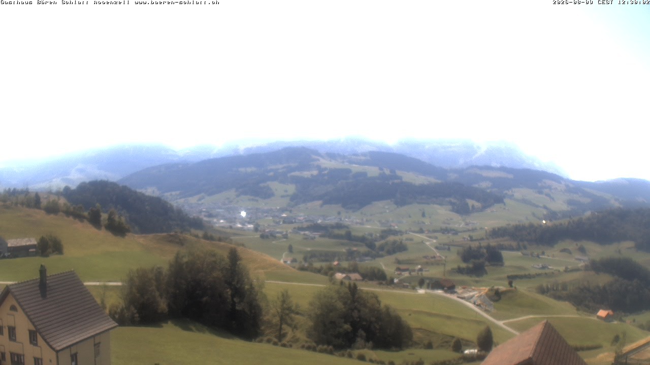 Archiv Foto Webcam Panoramablick über Appenzell