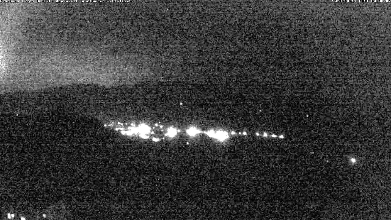 Archiv Foto Webcam Panoramablick über Appenzell