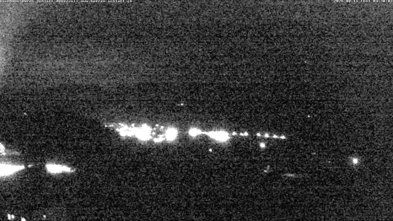 Archiv Foto Webcam Panoramablick über Appenzell