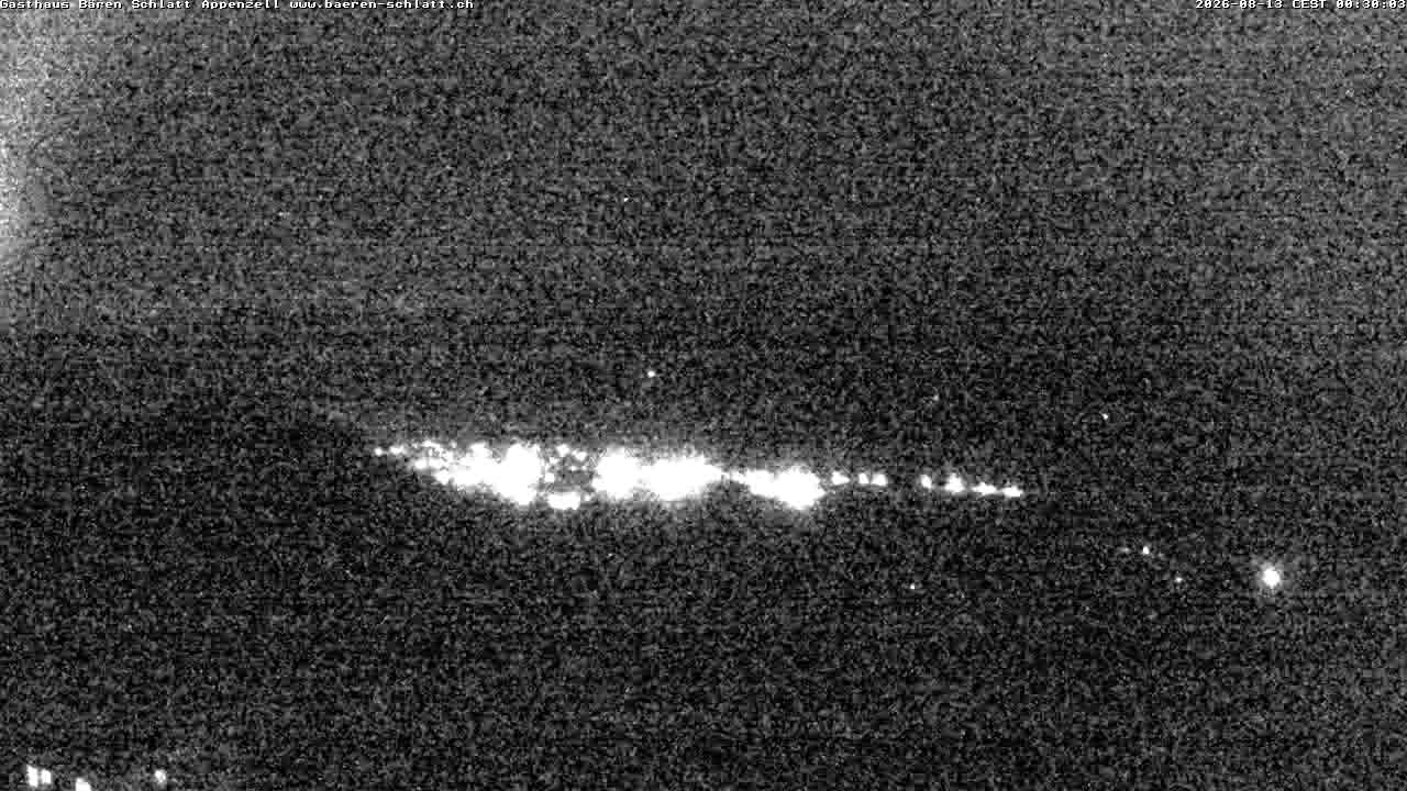 Archived image Webcam Appenzell in Switzerland