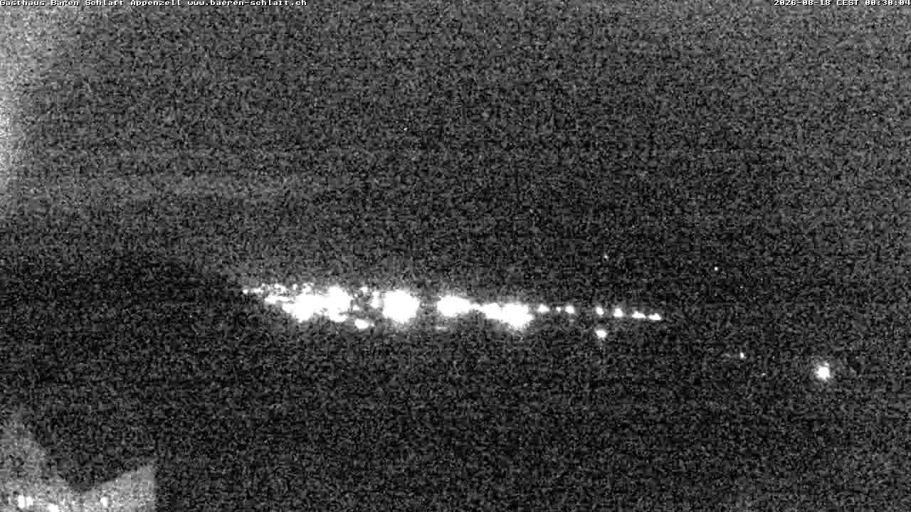 Archiv Foto Webcam Panoramablick über Appenzell