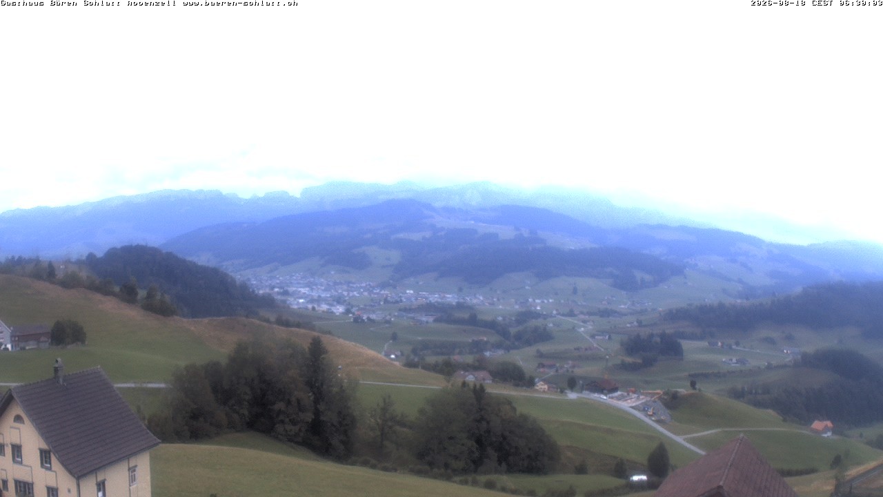Archiv Foto Webcam Panoramablick über Appenzell