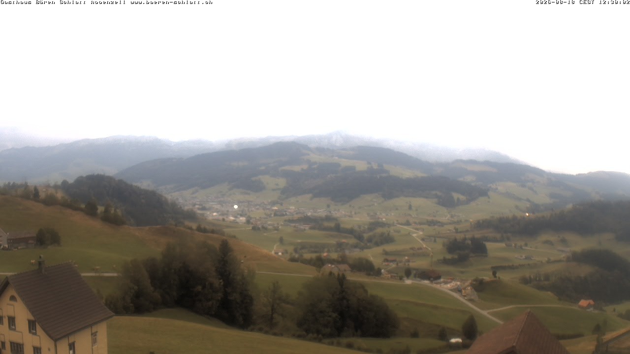 Archiv Foto Webcam Panoramablick über Appenzell