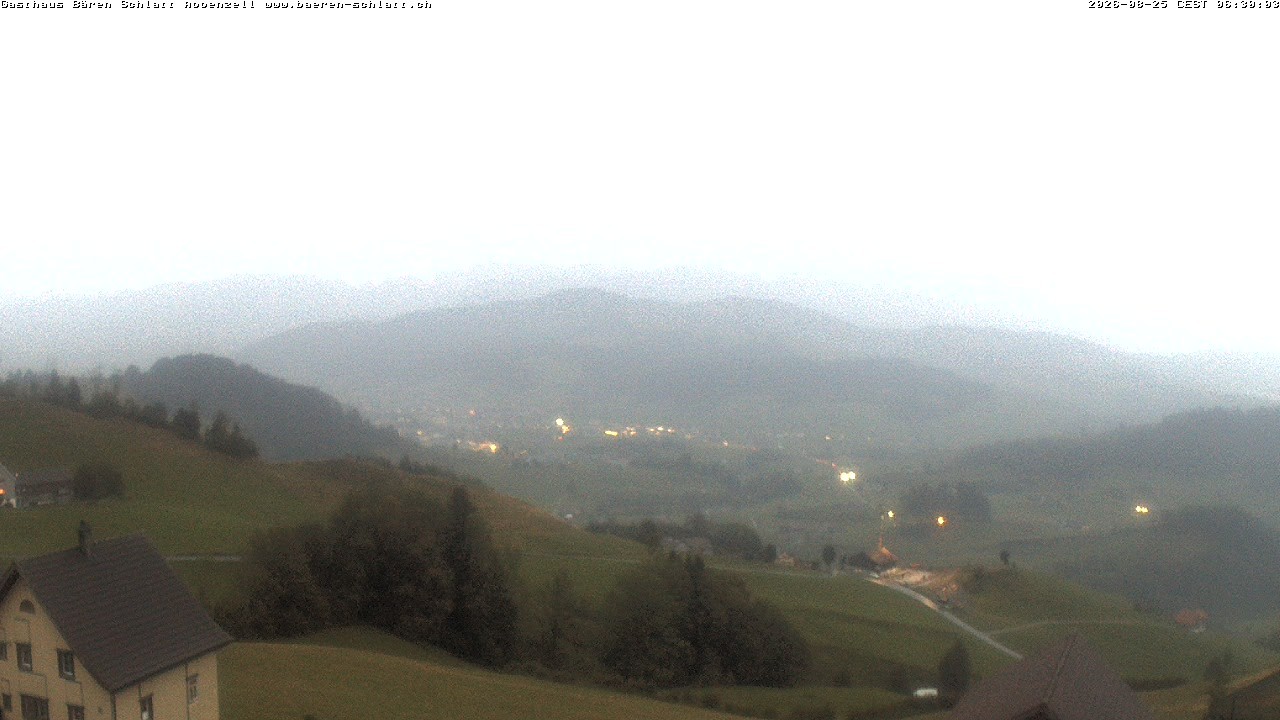 Archiv Foto Webcam Panoramablick über Appenzell