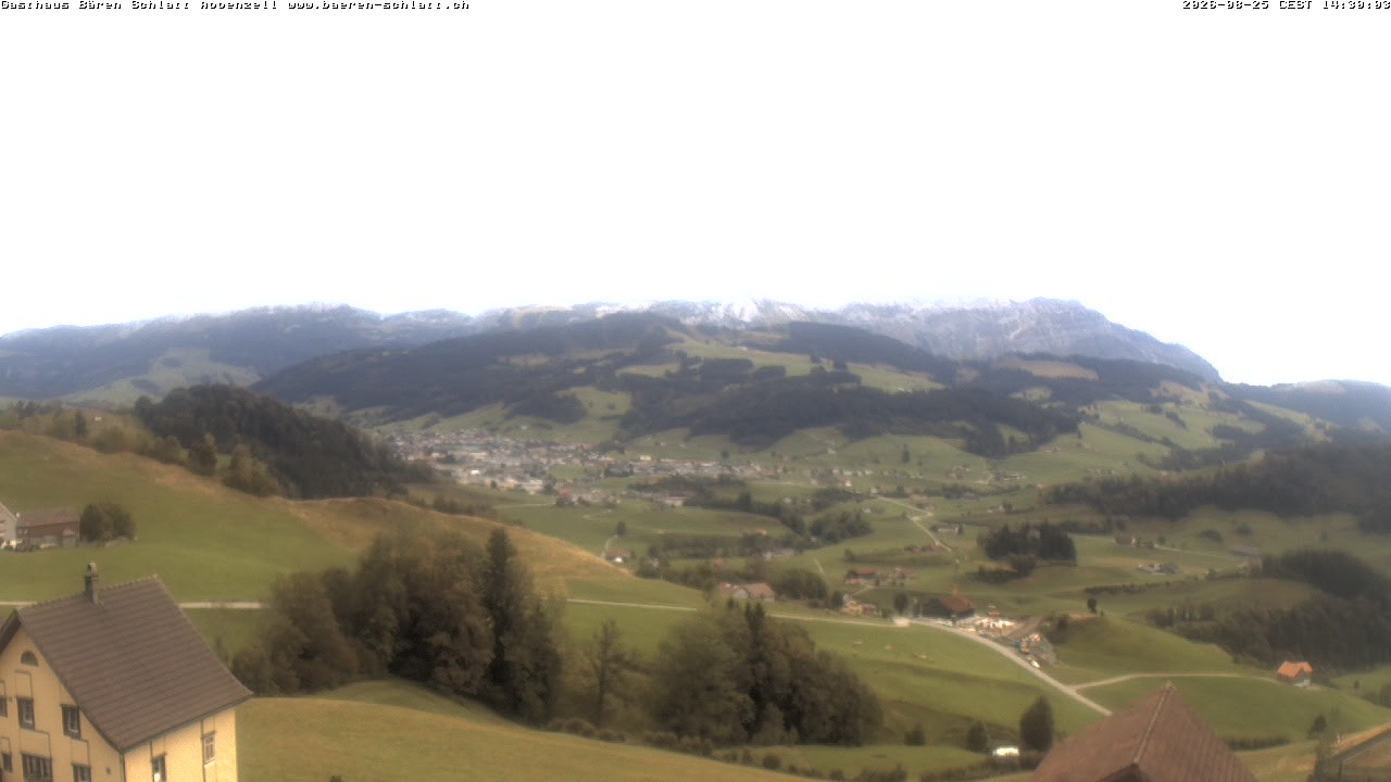 Archiv Foto Webcam Panoramablick über Appenzell
